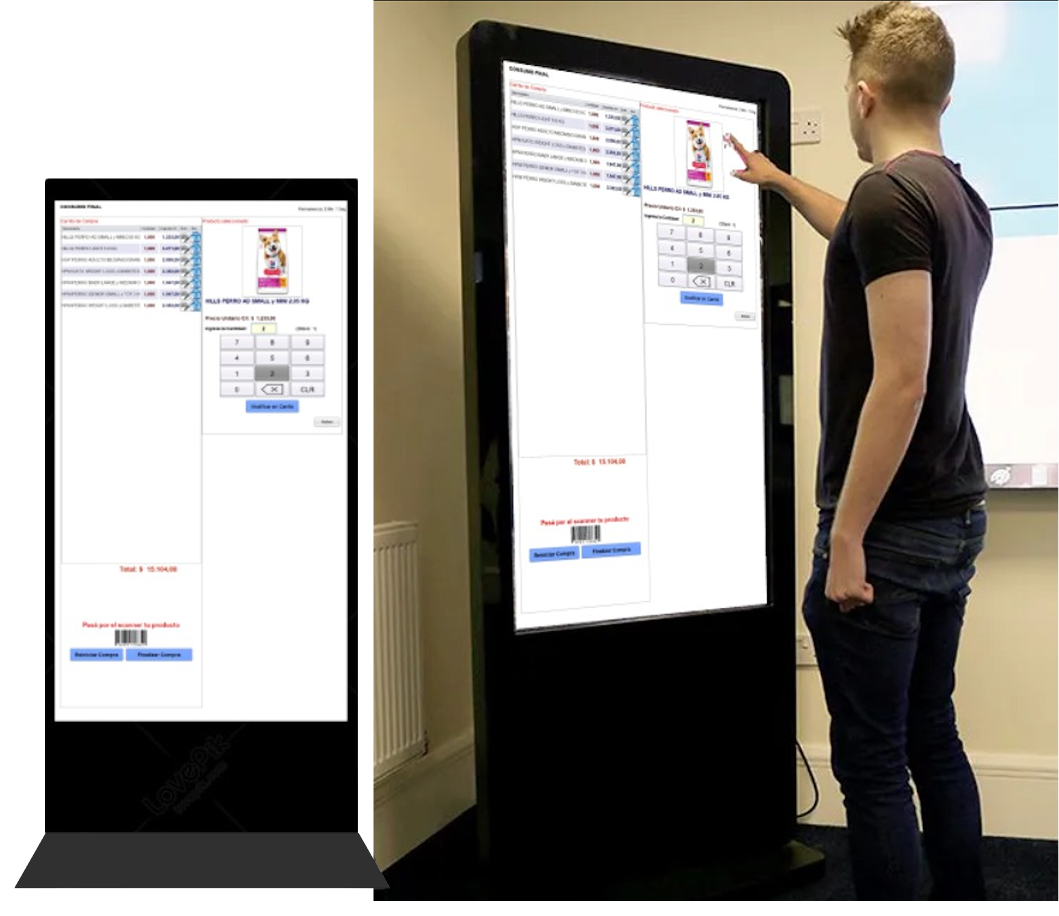 TopShop Tótem de Autogestión TopShop Tótem de Autogestión